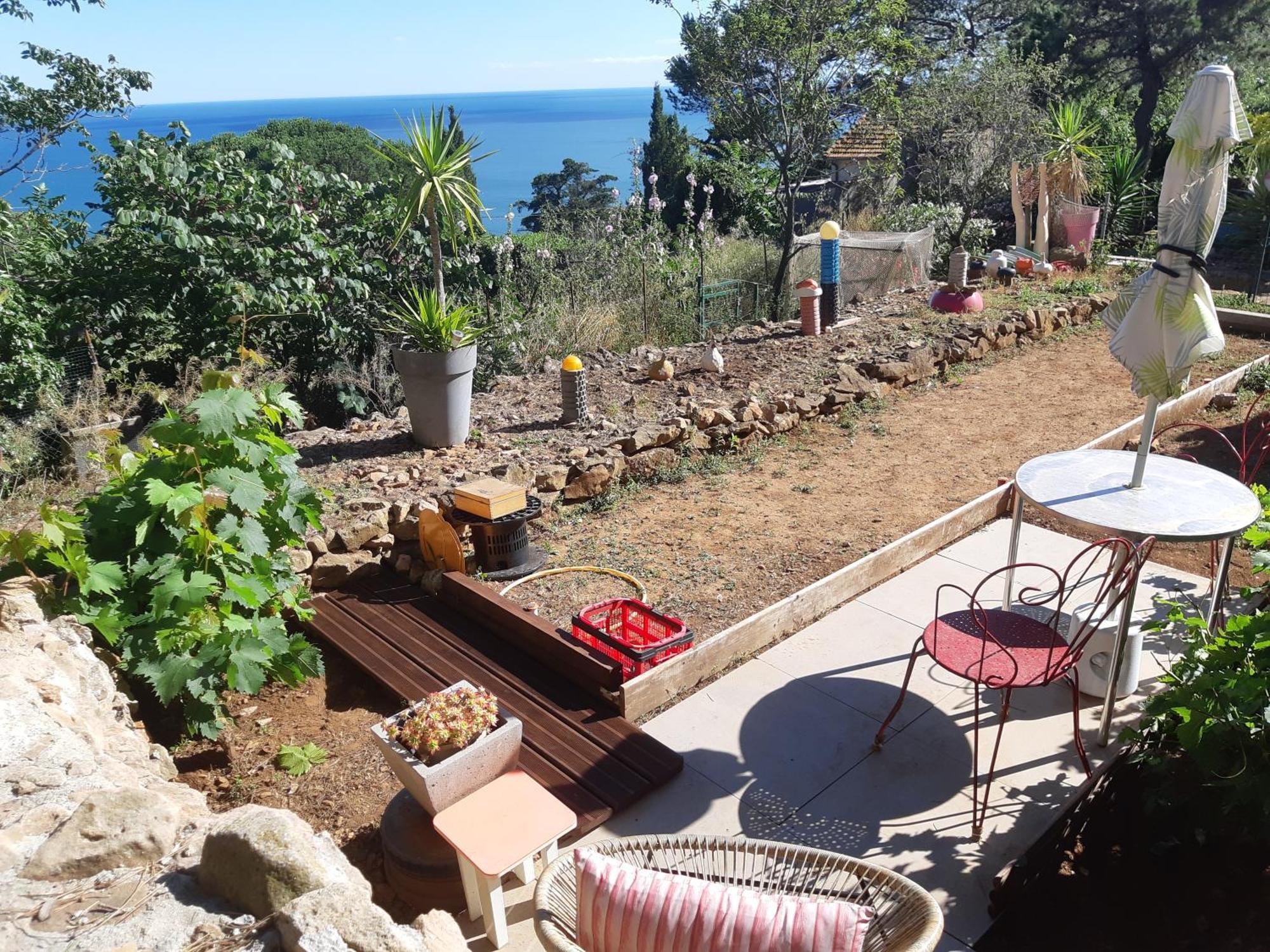 Haut De Villa Au Mont St Clair Vue Exceptionnelle Mer Et Foret Terrasses, Piscine, Petanque, Solarium Prives Sète Exteriör bild