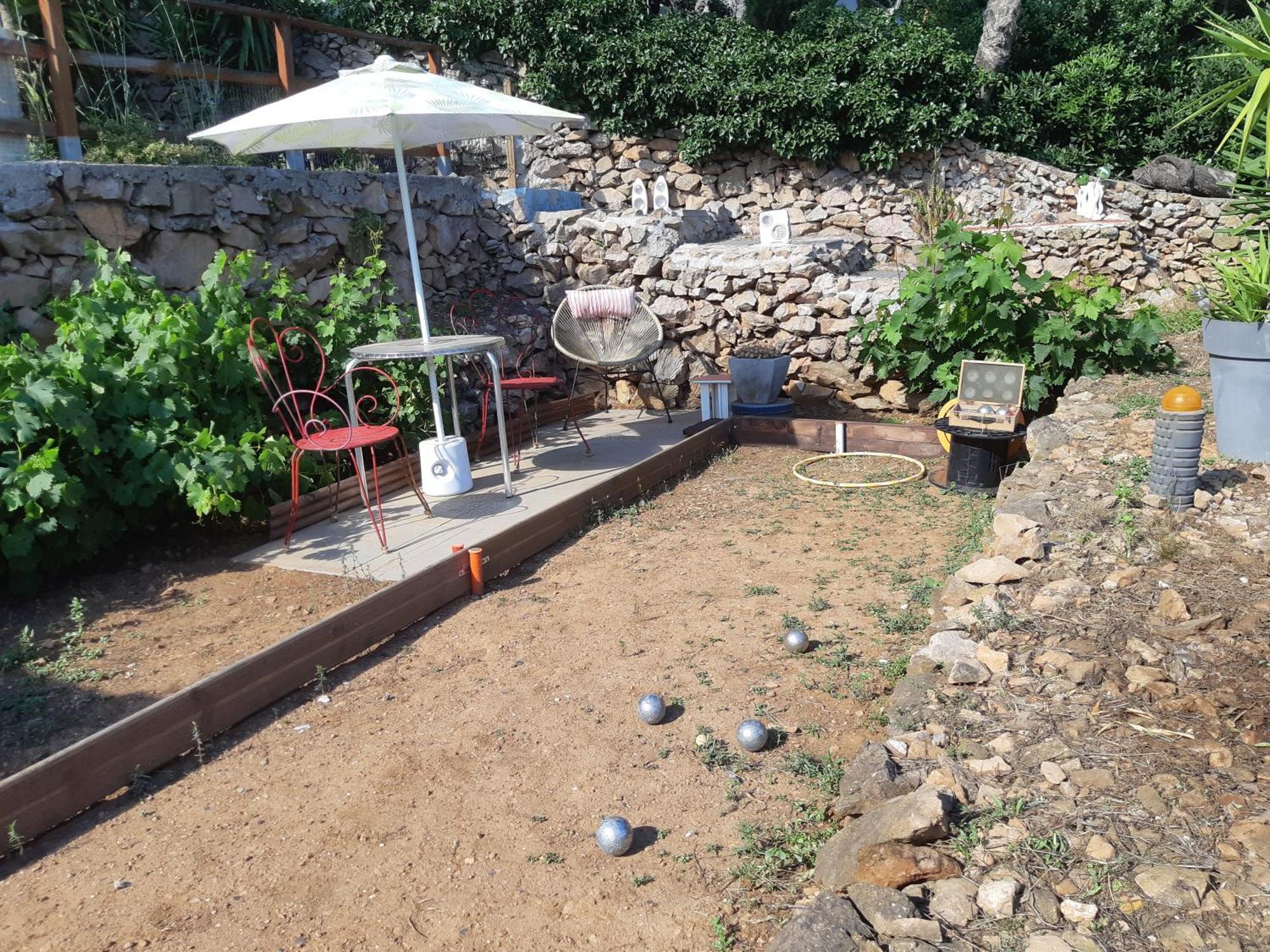 Haut De Villa Au Mont St Clair Vue Exceptionnelle Mer Et Foret Terrasses, Piscine, Petanque, Solarium Prives Sète Exteriör bild